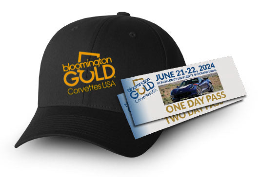 One Day Ticket with Black Adjustable Cap