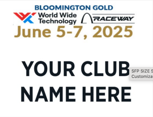 Custom Club Sign