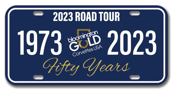 2023 Gold Tour Plate Only-Shipped