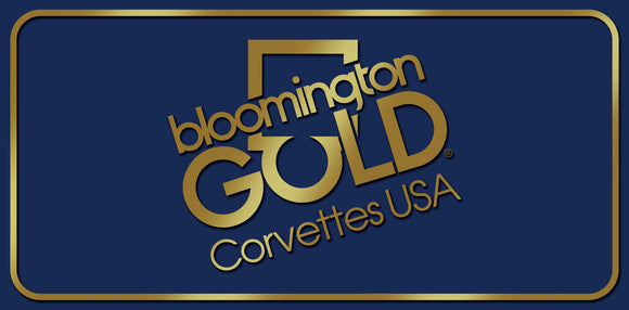 Bloomington Gold License Plate