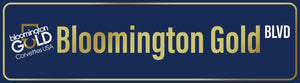 Bloomington Gold Street Sign